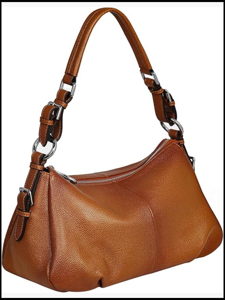Genuine Leather Hobo Bag Tote Crossbody Shoulder Purse Large Satchel Handbag